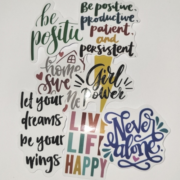 50pcs Inspirational Doodle Stickers - Picture 3 of 7